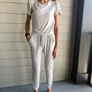 Super soft tan jumpsuit